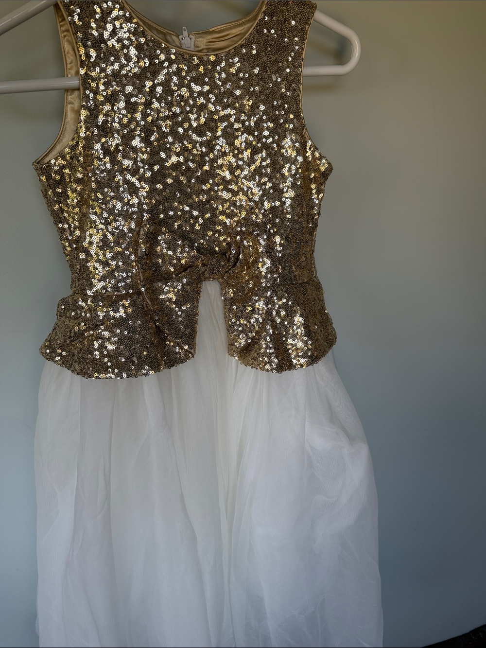 Chasing Fireflies Gold Satin Evening Dress